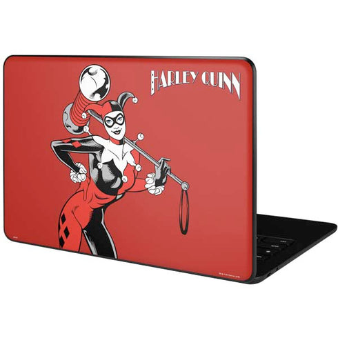 DC Comics Harley Quinn Classic Art Pose Google Pixelbook Go Skin